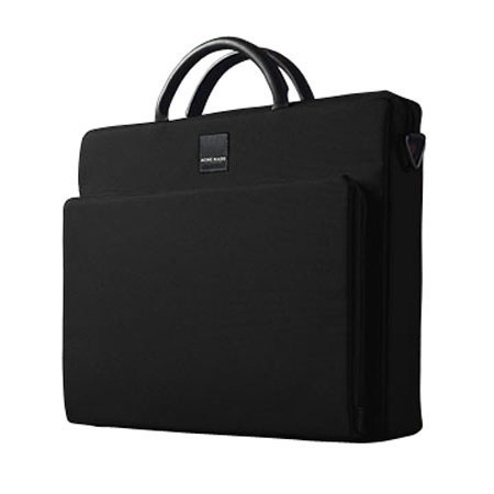 Acme Made The Slim Cargo, Large Attache Shlder Bag, Blk
