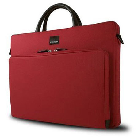 Acme Made The Slim Cargo, Large Attache Shldr Bag, Red