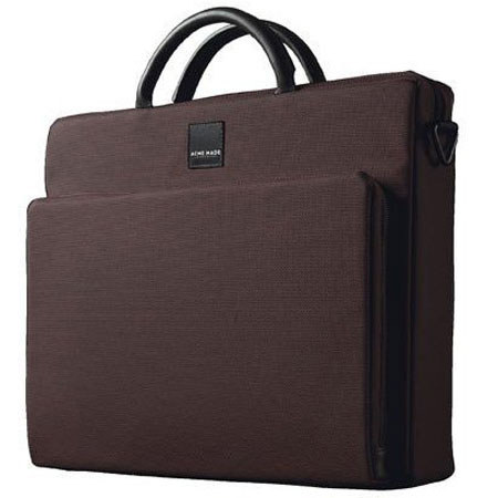Acme Made Slim Cargo Bag for 13in Mac, Nylon Chocolate