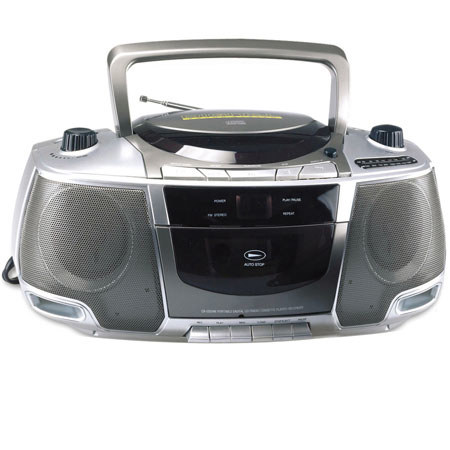 AmpliVox SL1010 Boombox with Top-Loading CD Player