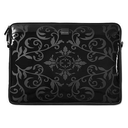 Acme Made 15in Smart Laptop Sleeve, Black Chevron