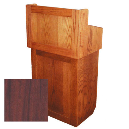 AmpliVox SN3010-MH Non-Sound Oxford Lectern, Mahogony