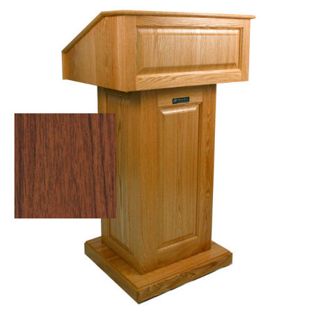 Amplivox SN3020-WT Victoria Lectern - without Sound System - Walnut