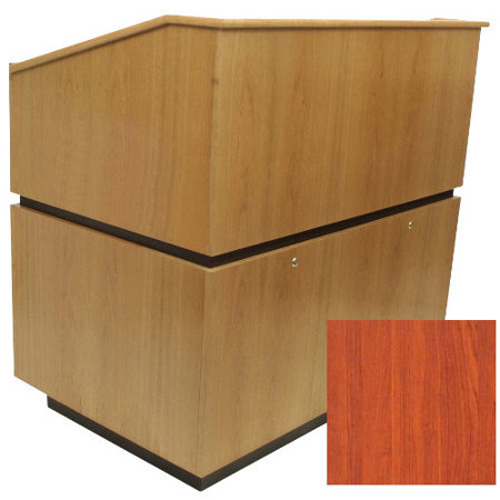 AmpliVox Coventry Lectern without Sound, Natural Cherry