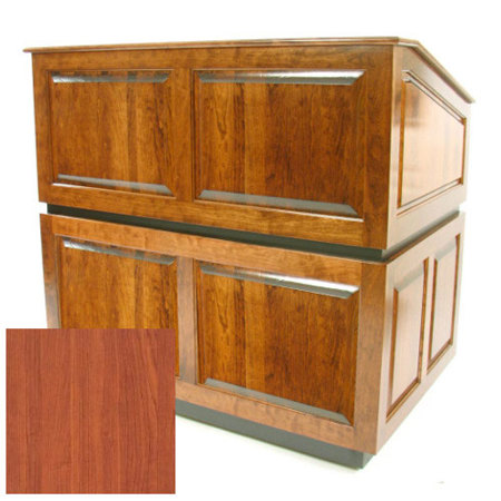 AmpliVox SN3035 Non-Sound Ambassador Lectern, Cherry Wood
