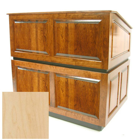 AmpliVox SN3035 Non-Sound Ambassador Lectern, Maple Wood