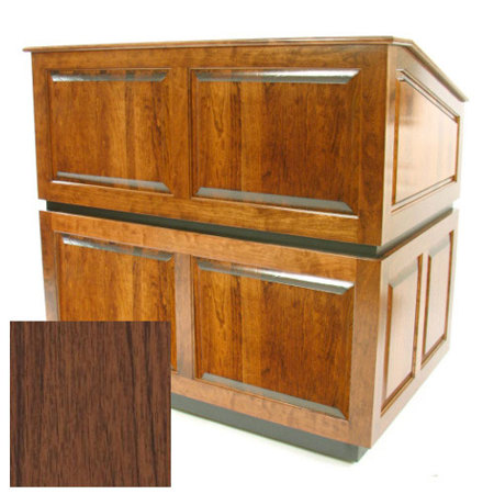AmpliVox SN3035 Non-Sound Ambassador Lectern, Walnut