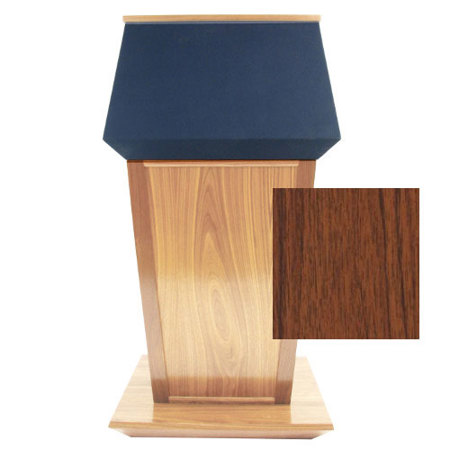 AmpliVox SN3045 Non-Sound Patriot Plus Lectern, Walnut