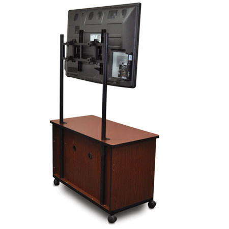 AmpliVox SN3360 Wood Plasma TV Console with Universal Mount