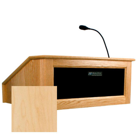AmpliVox SS3025 Victoria Lectern System, Maple Wood