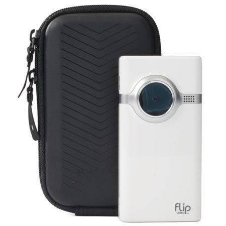 Acme Made Sleek Video Pouch, Matte Black Chevron