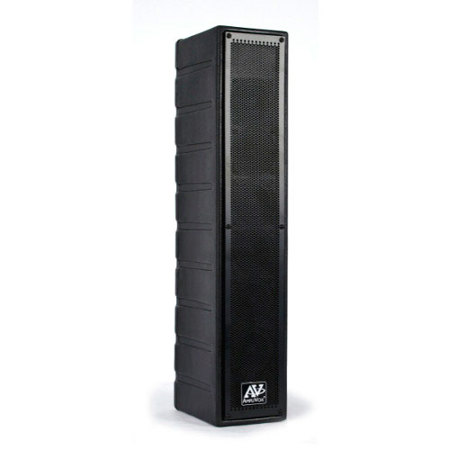 AmpliVox SW1234 50W Line Array Amplified Speaker, Wireless Handheld Mic, Single