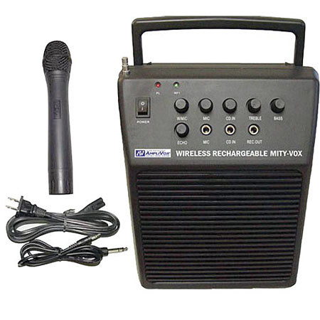 AmpliVox SW212 MityVox Wireless Battery PA System