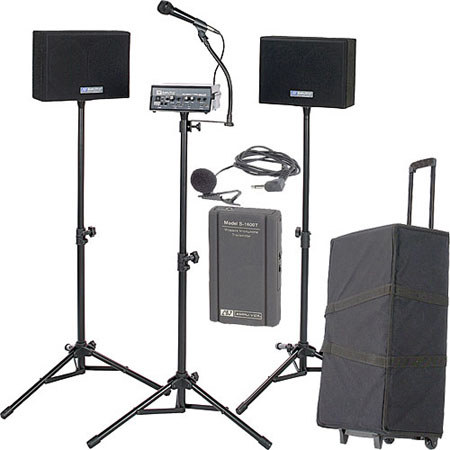 AmpliVox SW230A Voice Carrier PA System, Lapel Mic
