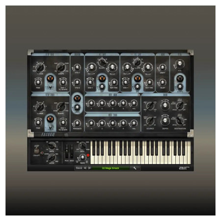 AIR Music Tech Vacuum Classic Monophonic Vintage Synthesizer Virtual Instrument, Download