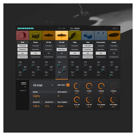 AIR Music Tech Drum Synth Synthesizer Virtual Instrument, Download