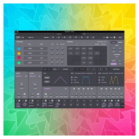 AIR Music Tech OPx-4 FM Synthesizer Virtual Instrument, Download
