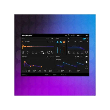 AIR Music Tech Sub Factory Bass Synthesizer Virtual Instrument, Download