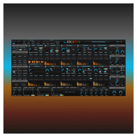 AIR Music Tech Loom II Modular Additive Synthesizer Virtual Instrument, Download
