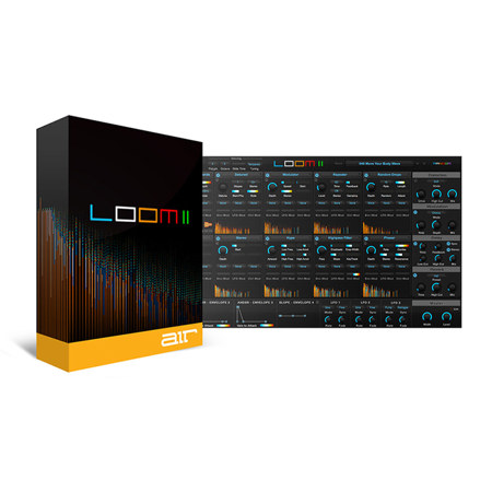 AIR Music Tech Loom II Modular Additive Synthesizer Upgrade for Loom I Virtual Instrument, Download
