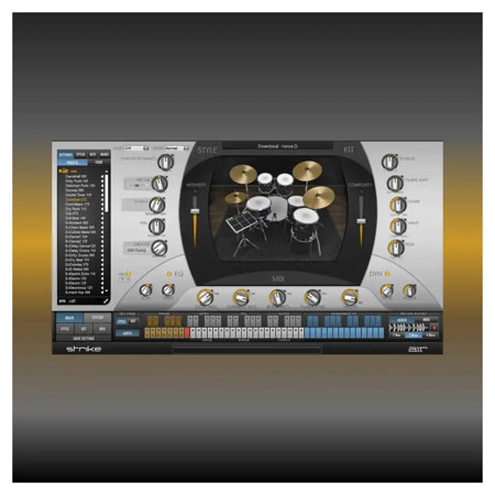 AIR Music Tech Strike 2 Drum and Arranger Virtual Instrument, Download