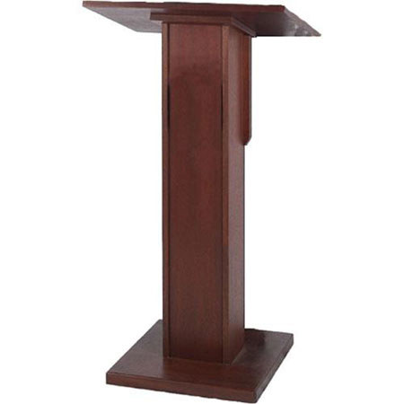 AmpliVox W355 Elite Lectern No Sound, Mahogany