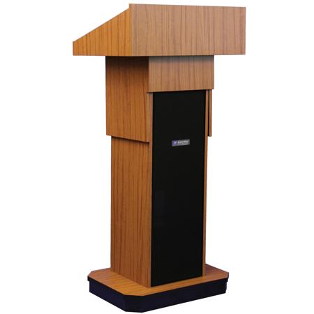 AmpliVox W505A Executive Adjustable Column Non-Sound Lectern