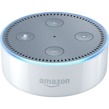 Amazon Echo Dot Wireless Voice-Controlled Device, 2nd Generation, White