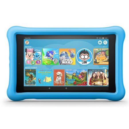 Amazon Fire HD 8 Kids Edition Tablet (8th Generation), Blue Kid-Proof Case