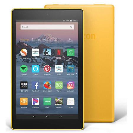 Amazon Fire HD 8 Tablet, 16GB, Canary Yellow