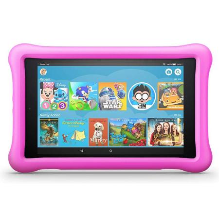 Amazon Fire HD 8 Kids Edition Tablet (8th Generation), Pink Kid-Proof Case