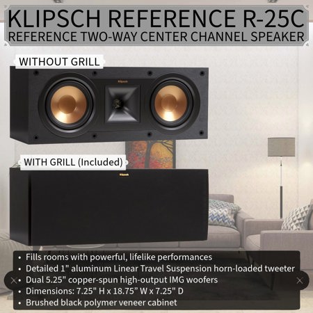 Klipsch Reference R-26FA 5.0 Home Theater Pack 1064184 F