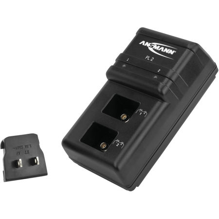 Ansmann Powerline 2 Plug-In Battery Charger for Rechargeable Batteries
