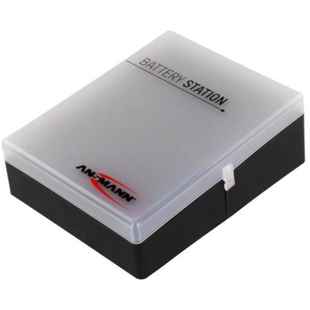 Ansmann Battery Box 48 for AA, AAA and 9V PP3 Batteries/Rechargeable Batteries