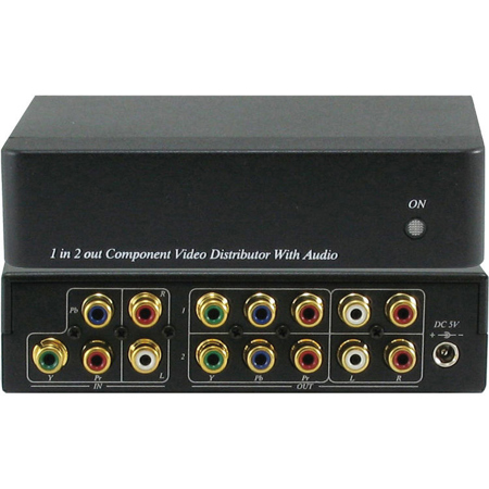 A-NeuVideo ANI-1X2COMPAA 1x2 Component Video Splitter Distribution Amplifier