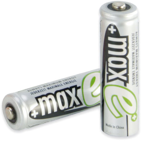 Ansmann 5035442 MAX-E+ AA 2500mAh Rechargeable NiMH Batteries, Pack of 4