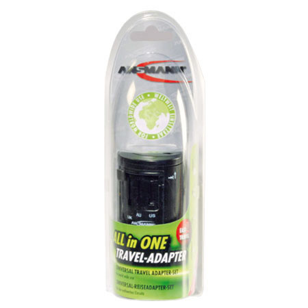 Ansmann All In One Travel / International Plug Adapter
