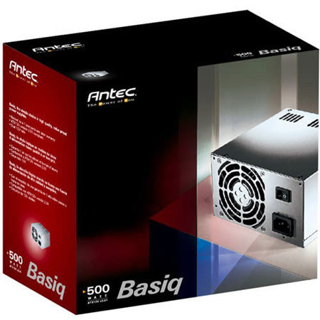 Antec Basiq BP500U ATX 12V V2.01 Power Supply