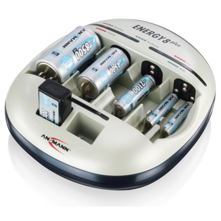 Ansmann Energy 8 NiMH/NiCad Battery Charger