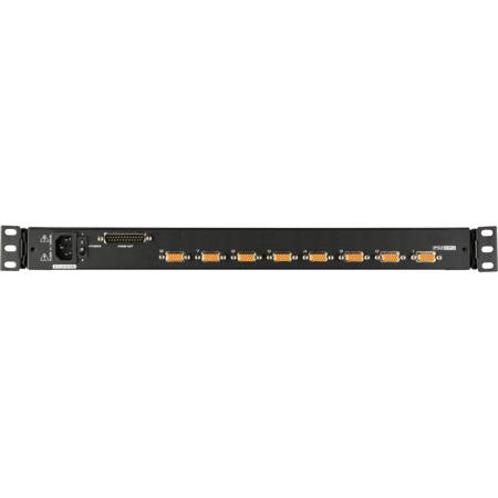 Aten CL1008MTAA 8-Port 17" Single Rail LCD USB/PS2 KVM Switch (TAA Complaint)