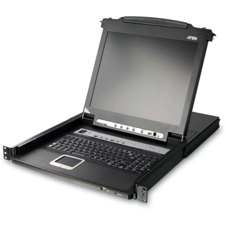 Aten CL5716M 16-Port 17" Single Rail LCD KVM Switch Console
