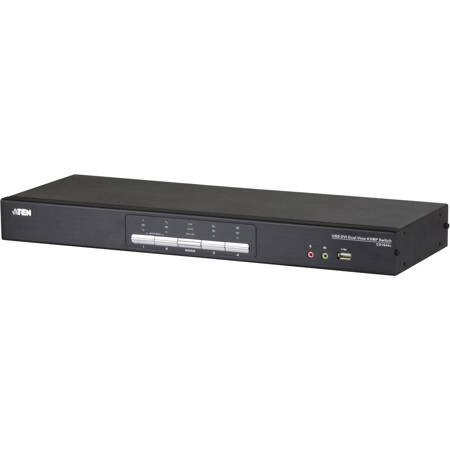 Aten CS1644A 4-Port USB DVI Dual View KVMP Switch DOD Version
