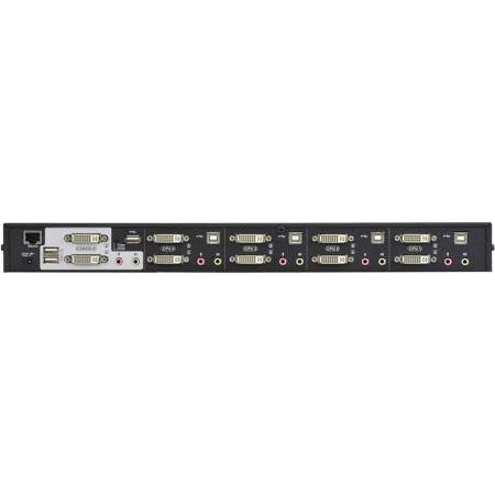 Aten CS1644A 4-Port USB DVI Dual View KVMP Switch DOD Version