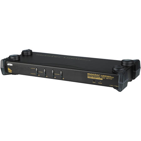 Aten CS1754 4-Port PS/2 - USB KVM Switch with Audio Support