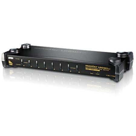 Aten CS1758 8-Port USB PS/2-USB KVM Switch with Audio Support