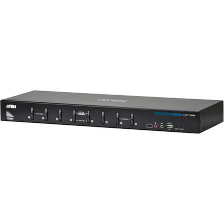 Aten CS1788 8-Port USB DVI Dual Link KVM Switch with Audio Support