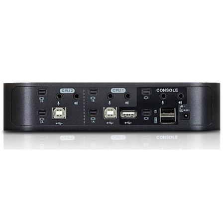 Aten CS1944 4-Port USB 2.0 Dual View Mini DisplayPort KVMP Switch