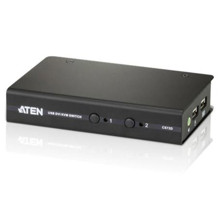 Aten CS72D 2-Port USB DVI KVM Switch