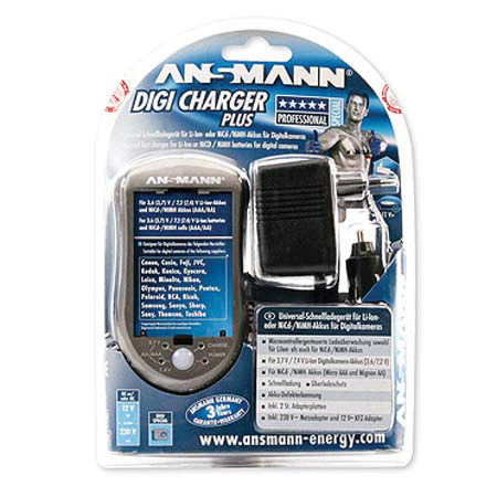 Ansmann Digicharger Plus Li-ion Digital Charger