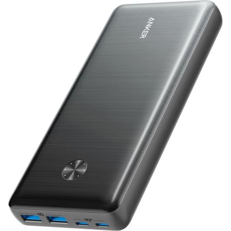 Anker PowerCore III Elite 26000mAh 87W USB-C PD Portable Power Bank, Black